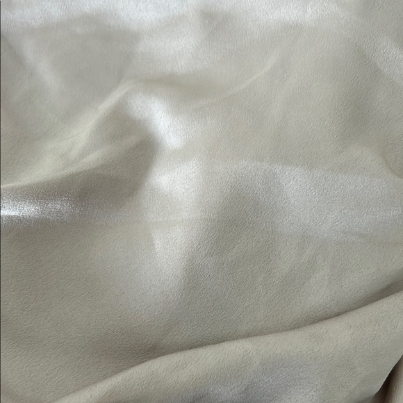 House of CB Jasmine oyster gray Elegant Strapless mini Dress L - Picture 6 of 6